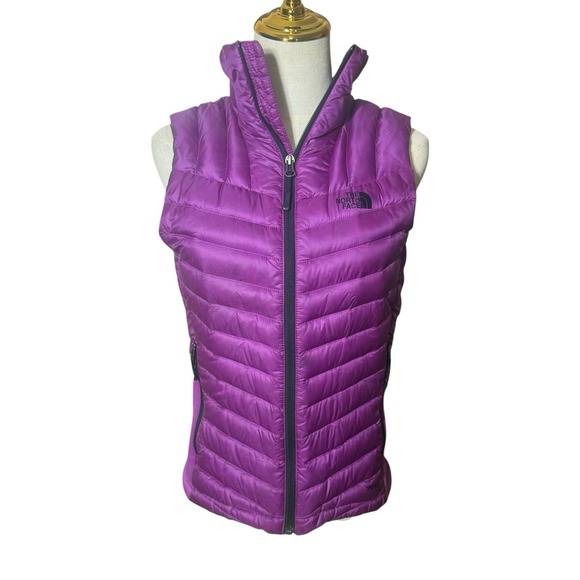 The North Face Jackets & Blazers - The North Face Puffer Vest Womens Size S 700 Fill Nuptse Down Purple Lightweight